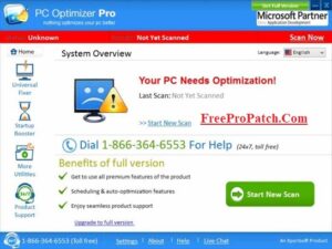 PC Optimizer Pro 2024 Crack + License Key Free Download [Latest]