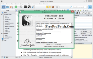 Scrivener 3.3.2 Crack + License Key Free Download [Latest 2024]