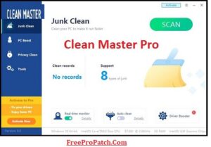 Clean Master Pro Crack + Free License Key 2023 (Latest)