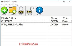 Vovsoft Hide Files Crack With License Key [Latest 2023]